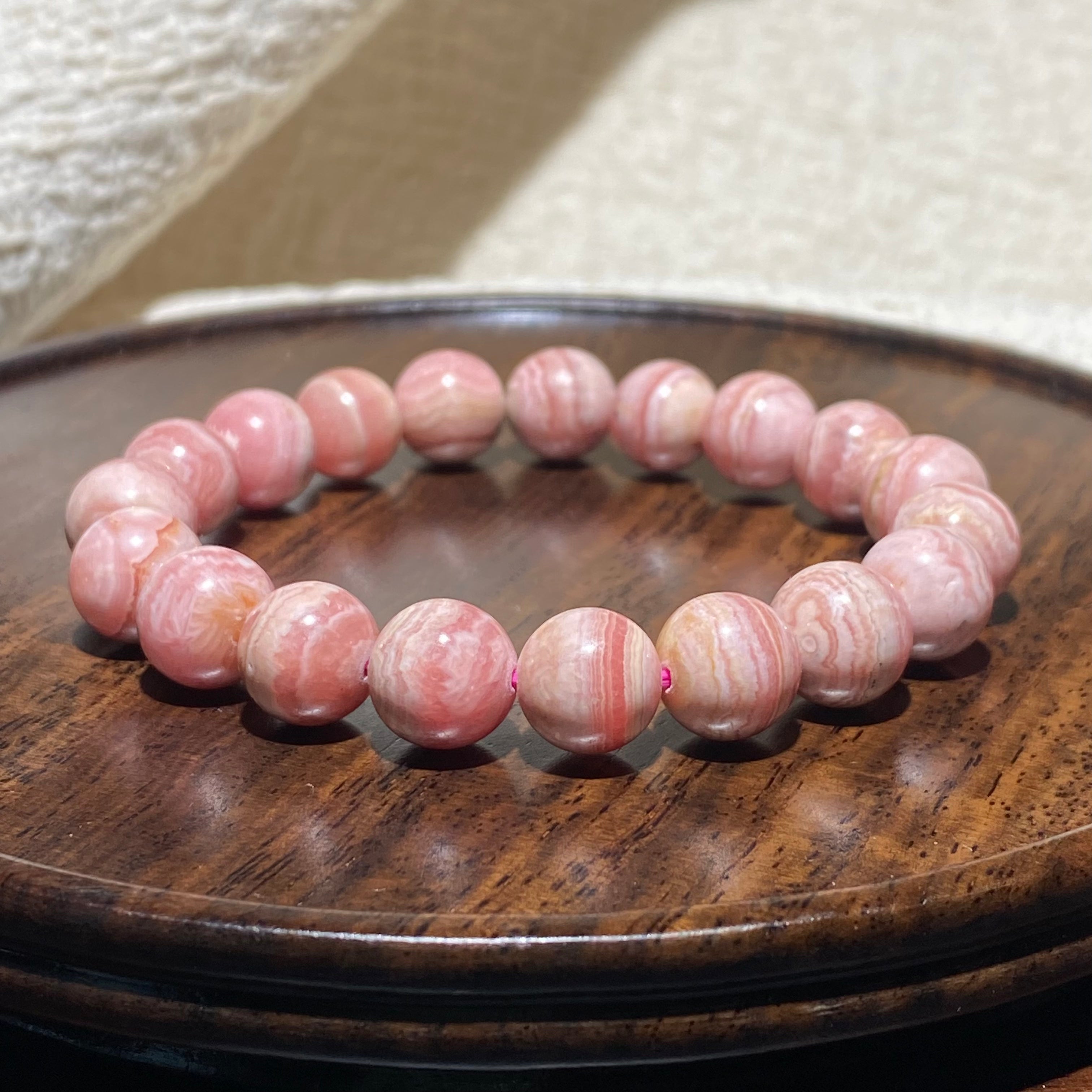 Rhodochrosite Bracelet 14-15cm