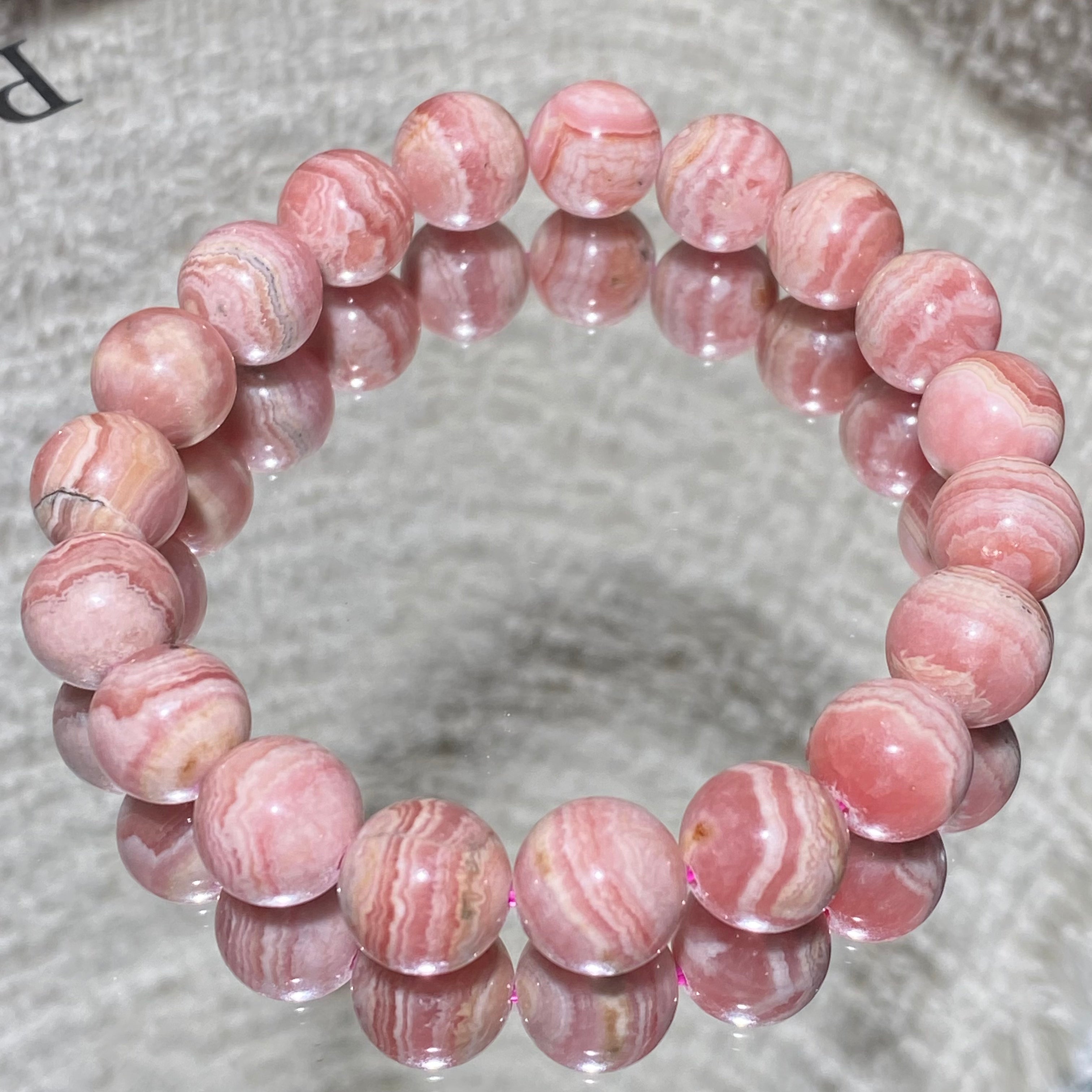 Rhodochrosite Bracelet 14-15cm