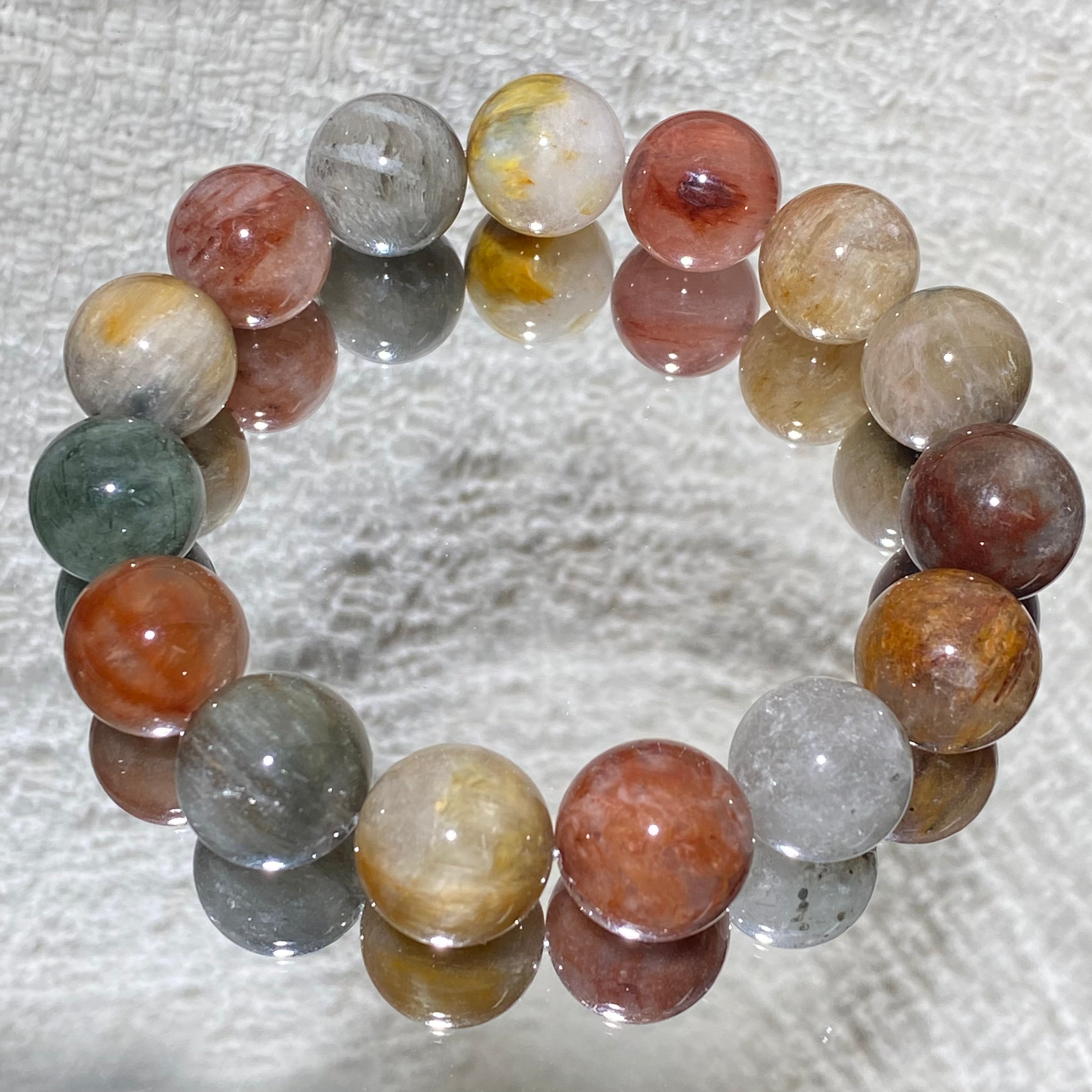 Natural Rabbit Fur  Bracelet 16.5mm-17mm