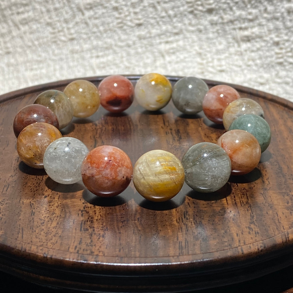 Natural Rabbit Fur  Bracelet 16.5mm-17mm