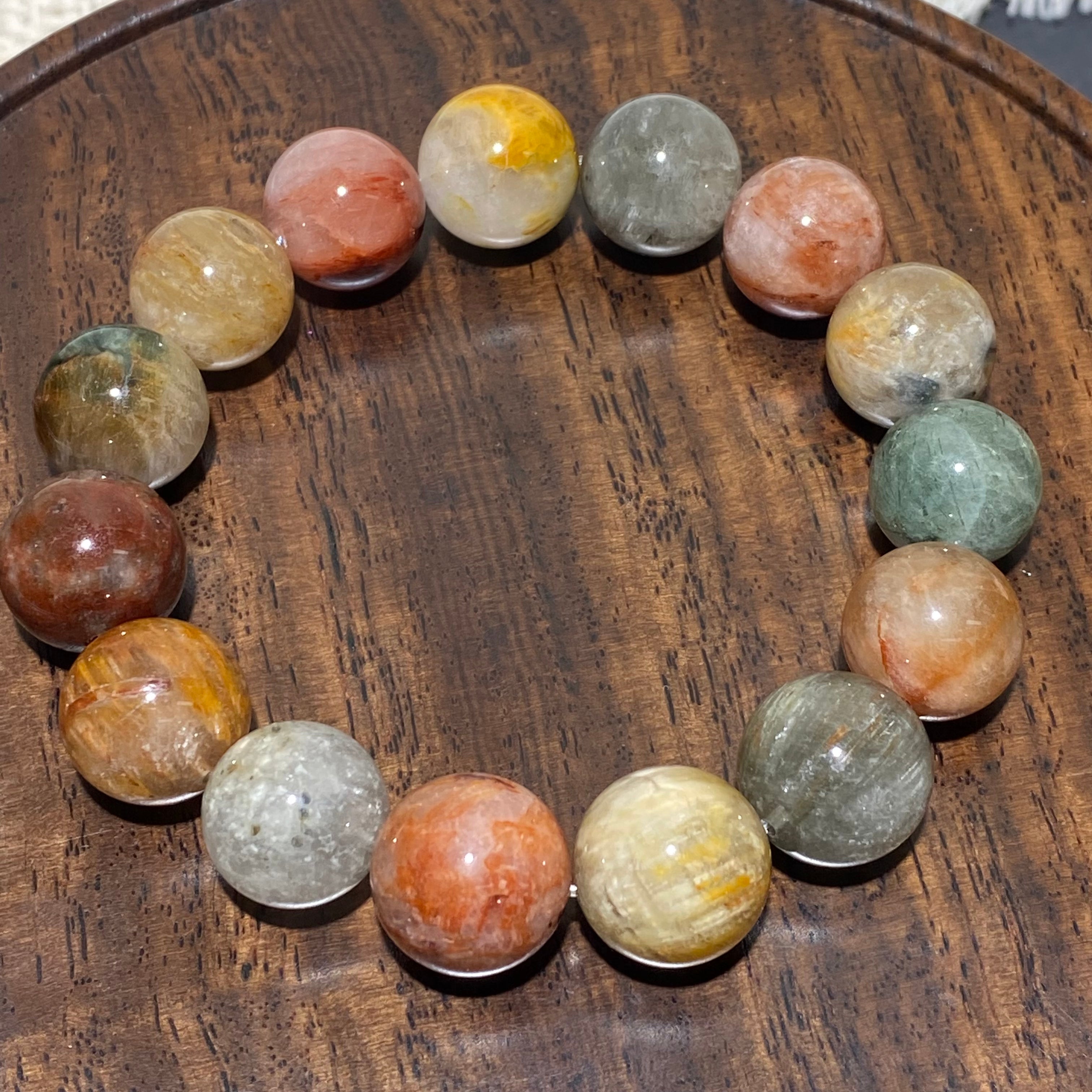 Natural Rabbit Fur  Bracelet 16.5mm-17mm