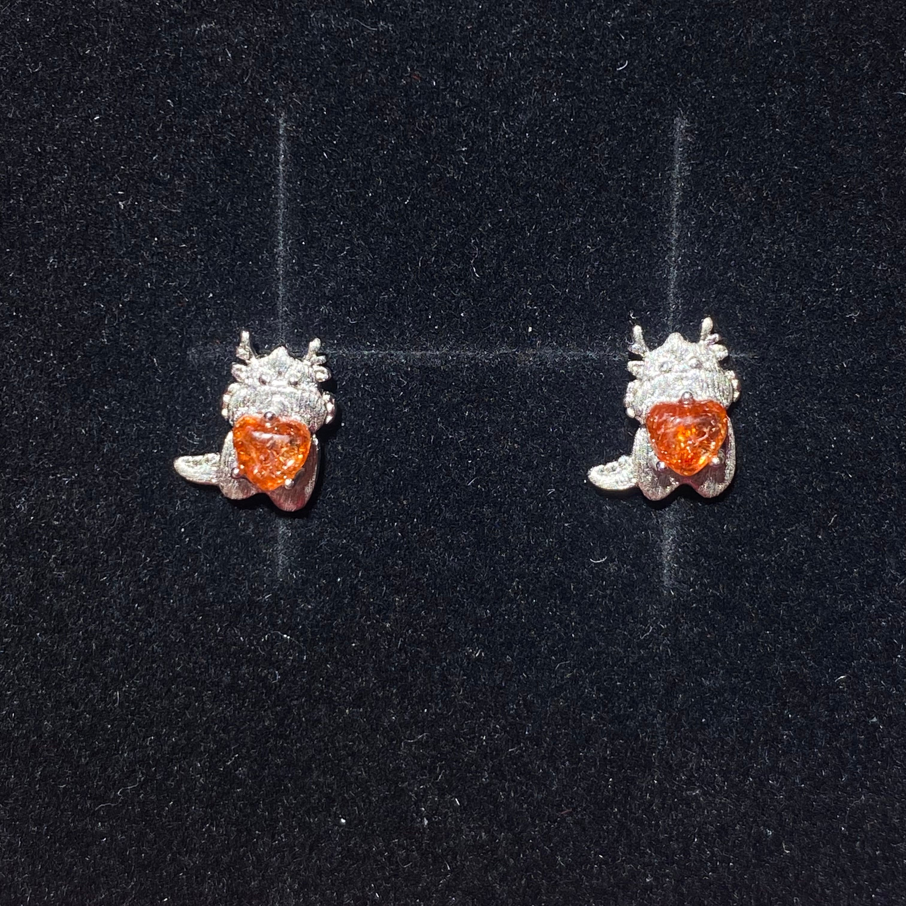 Sunstone s925  Earrings