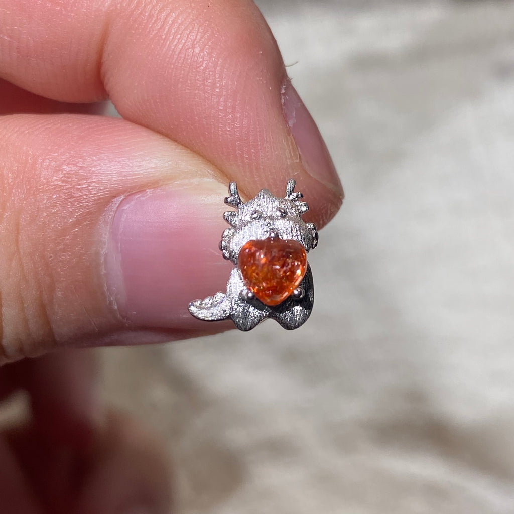 Sunstone s925  Earrings