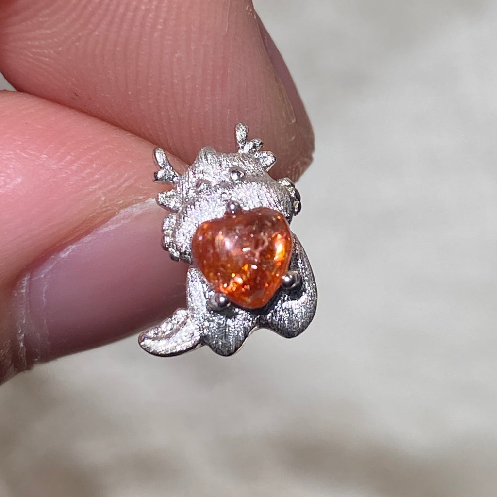 Sunstone s925  Earrings