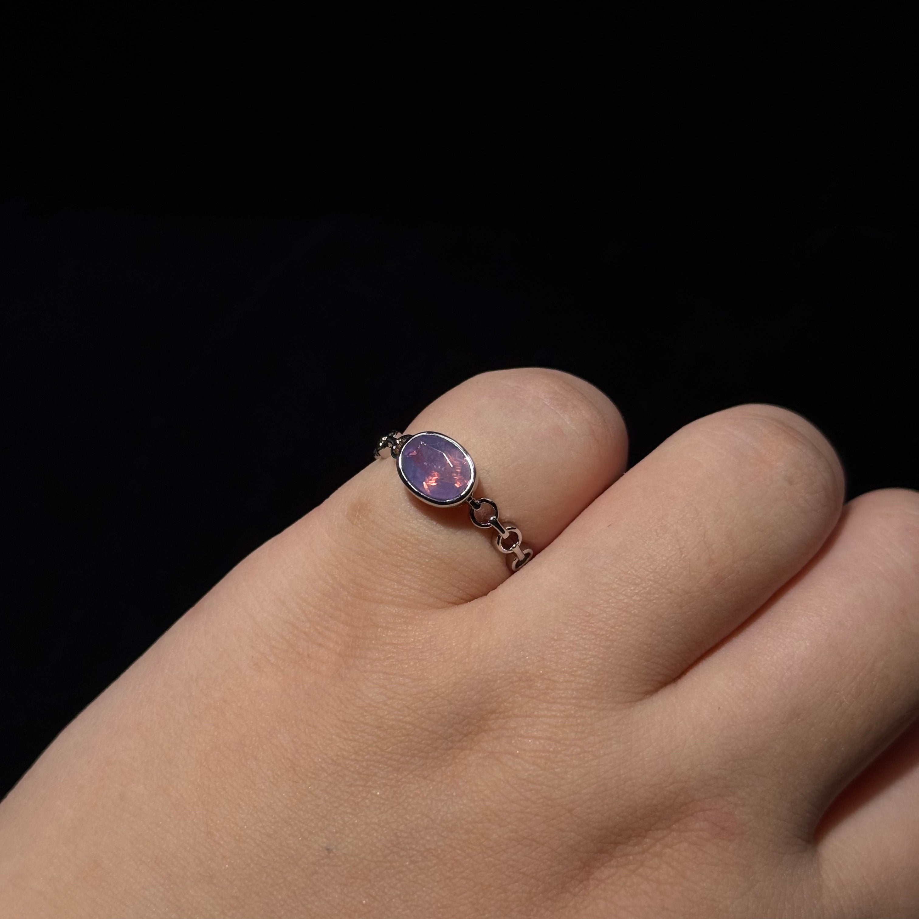 Adjustable Copper Crystal Ring Set - 30+ Colorful Gem Rings for Daily/Party Wear