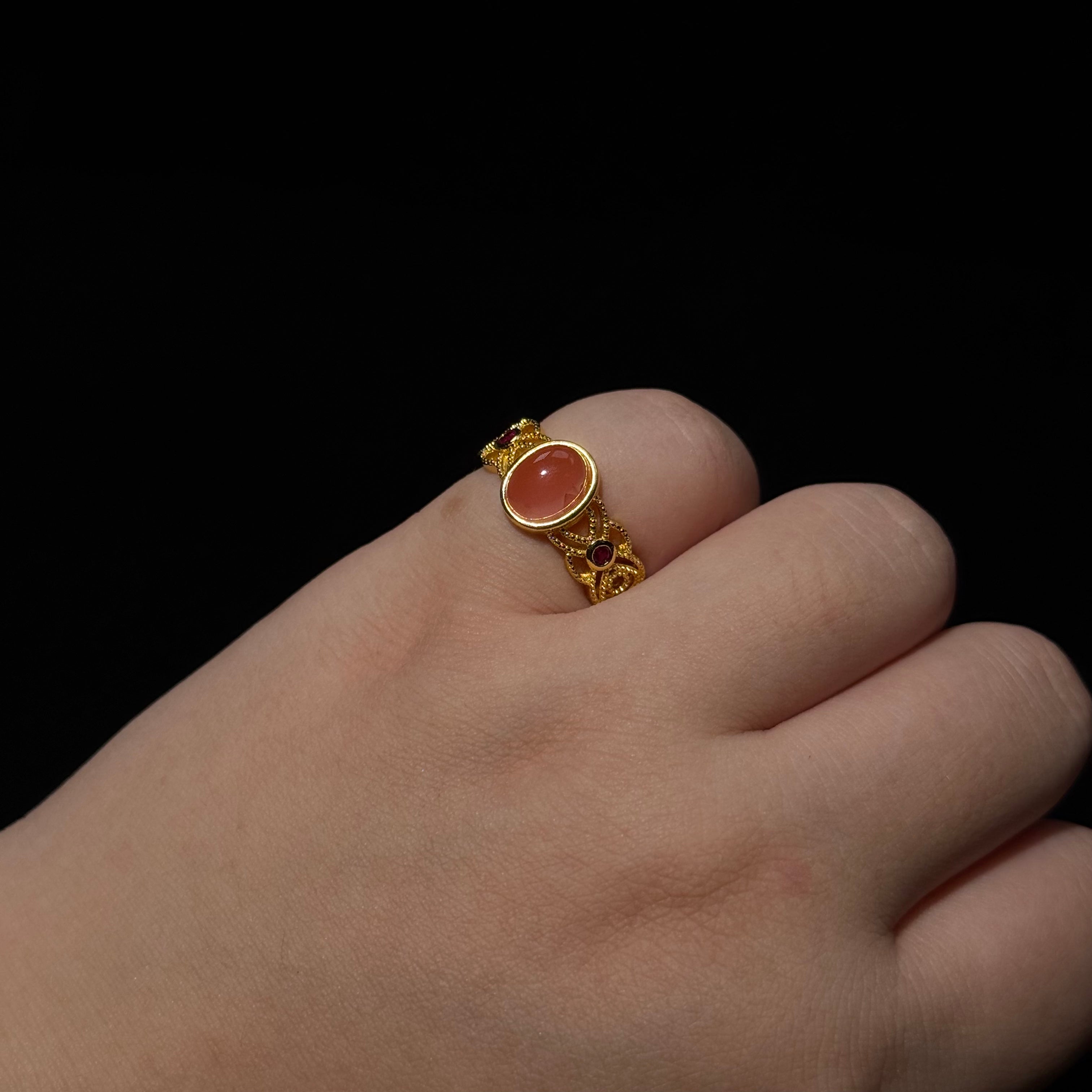 Adjustable Copper Crystal Ring Set - 30+ Colorful Gem Rings for Daily/Party Wear