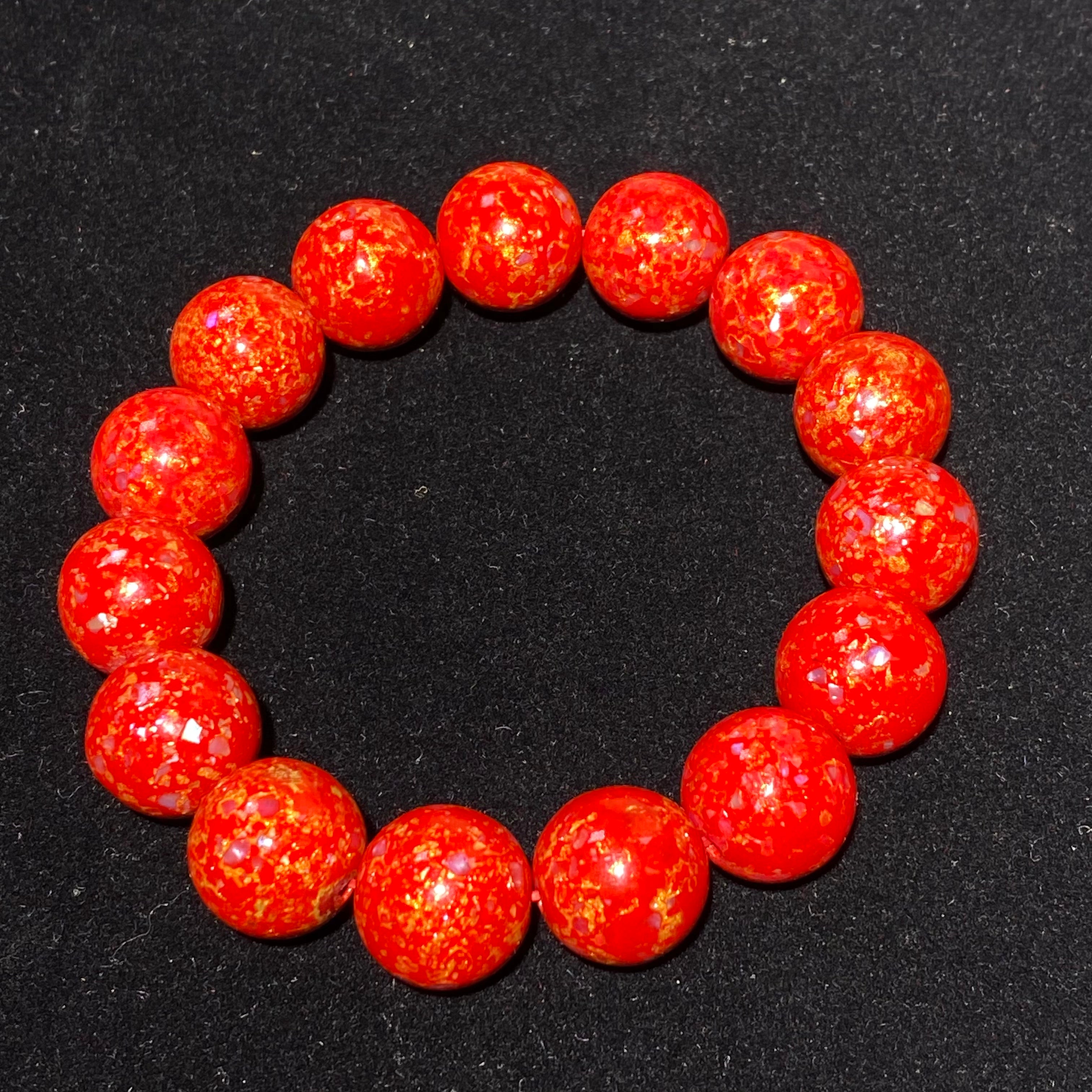 Natural Purple Sandalwood Handcrafted Lacquer Bracelet
