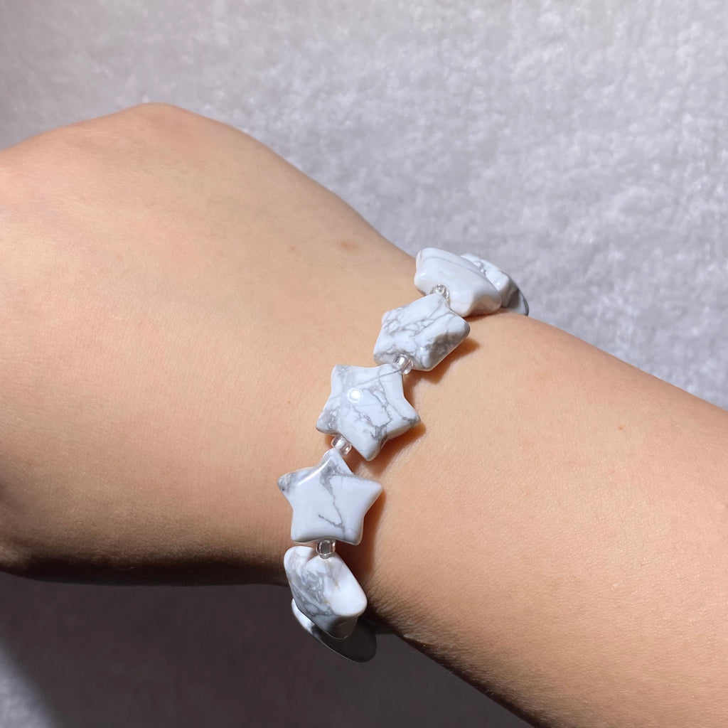 Star Shaped Crystal Bead Bracelet