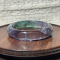 Natural Multicolor Fluorite Bangle