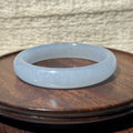 Natural Blue Ice Jade Bangle