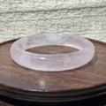 Natural Rose Quartz Bangle