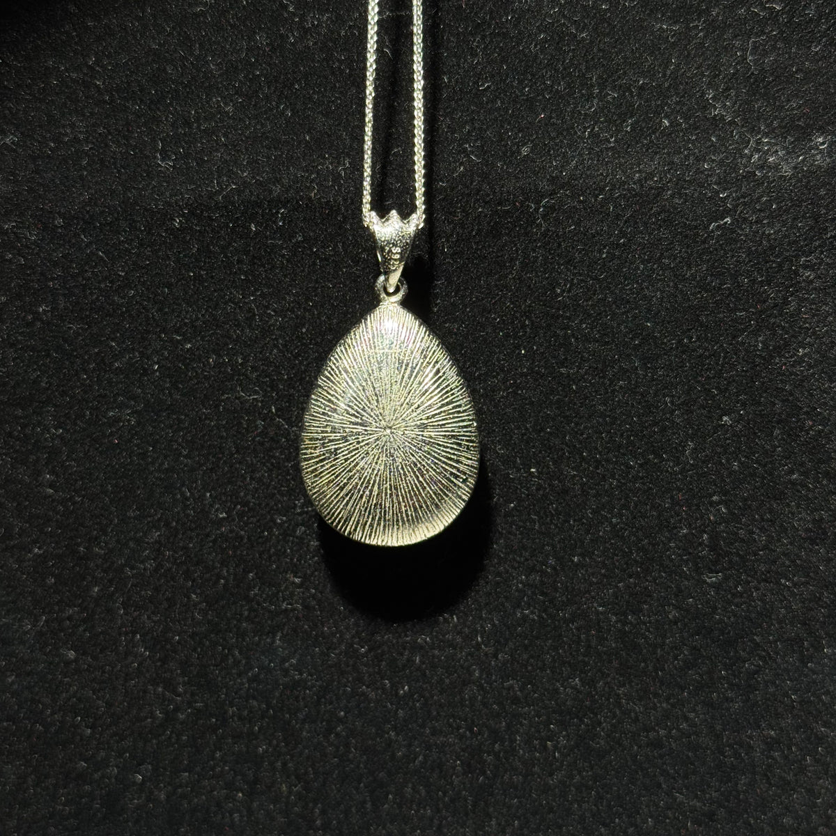 Natural Rose Quartz Teardrop Pendant