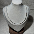 Tiny Round Pearl Choker Necklace