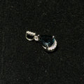Natural London Blue Topaz Teardrop Pendant