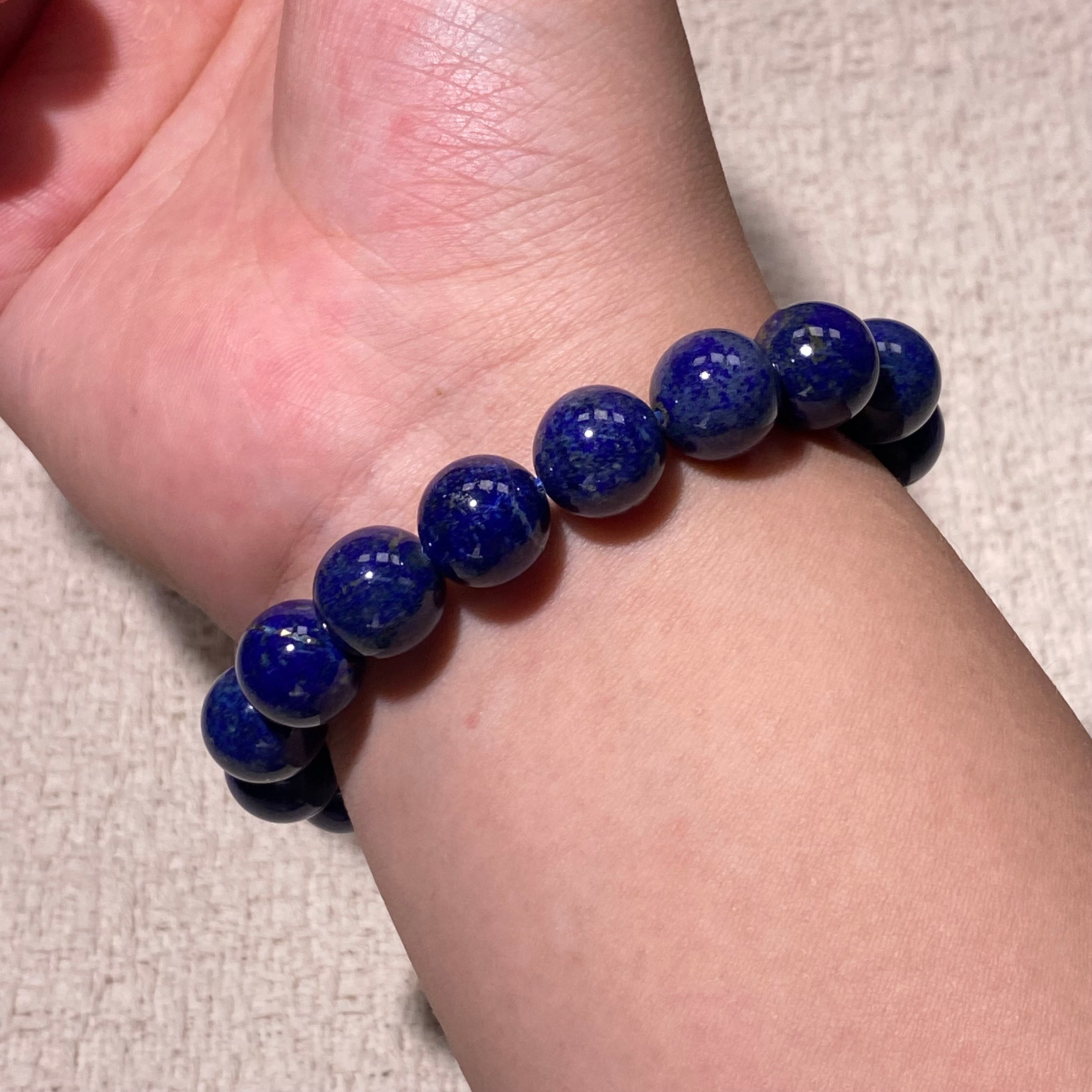 10mm+Lapis Lazuli Bracelets  15-17cm