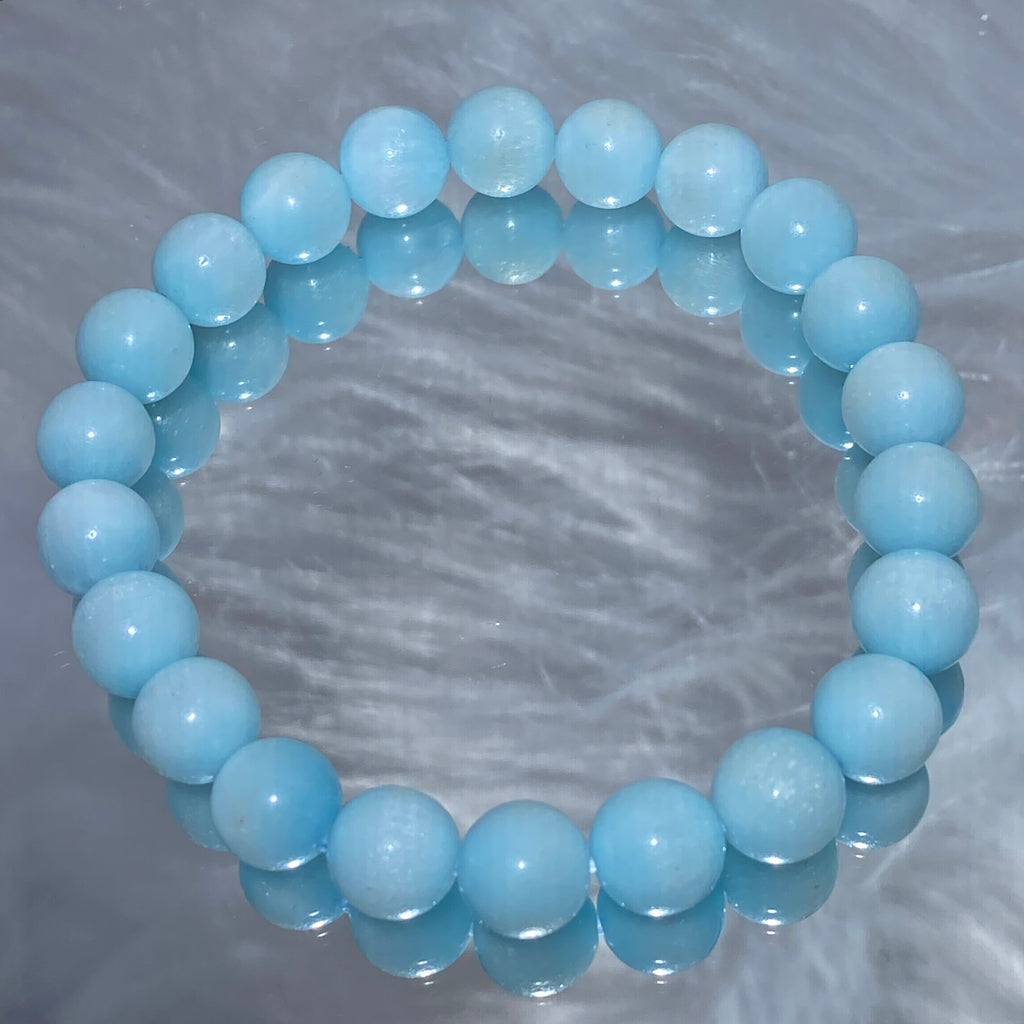 8mm+Hemimorphite Bracelet 15-16cm