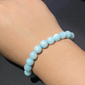 8mm+Hemimorphite Bracelet 15-16cm