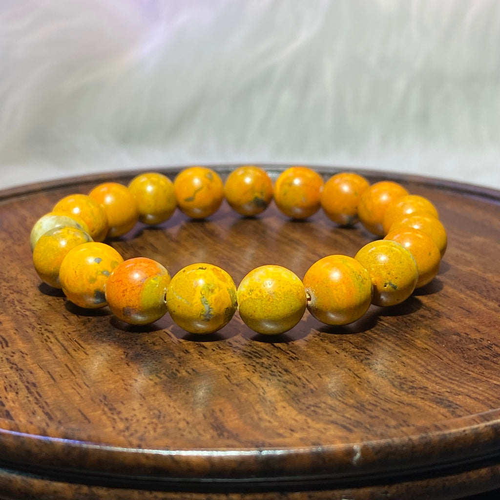 8mm+Bumble bee bracelets 15-15.5cm