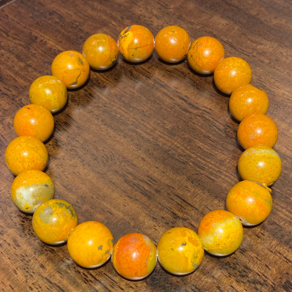 8mm+Bumble bee bracelets 15-15.5cm