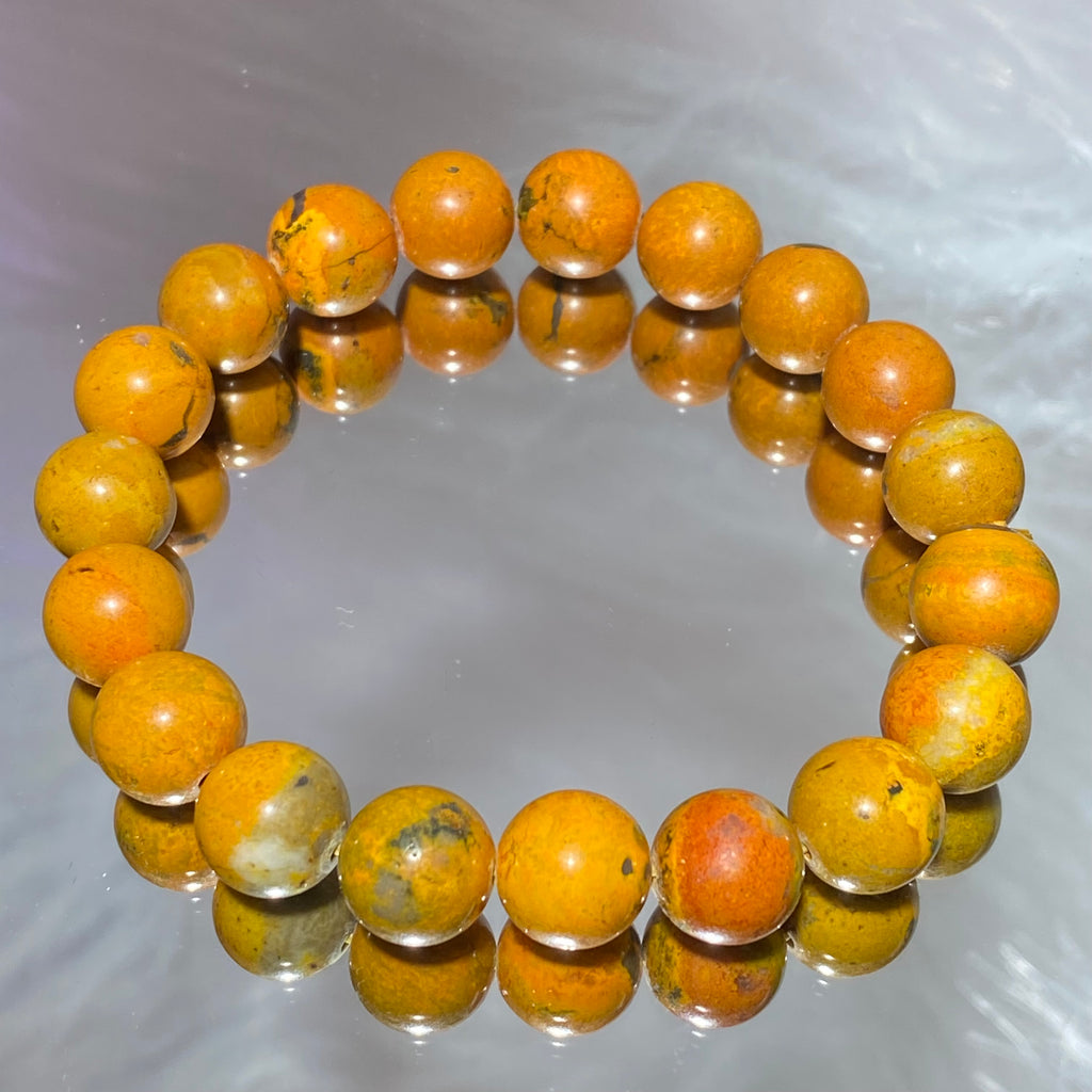 8mm+Bumble bee bracelets 15-15.5cm