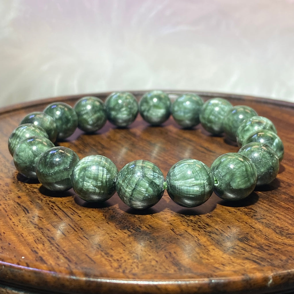9mm+Seraphinite Bracelets 16cm