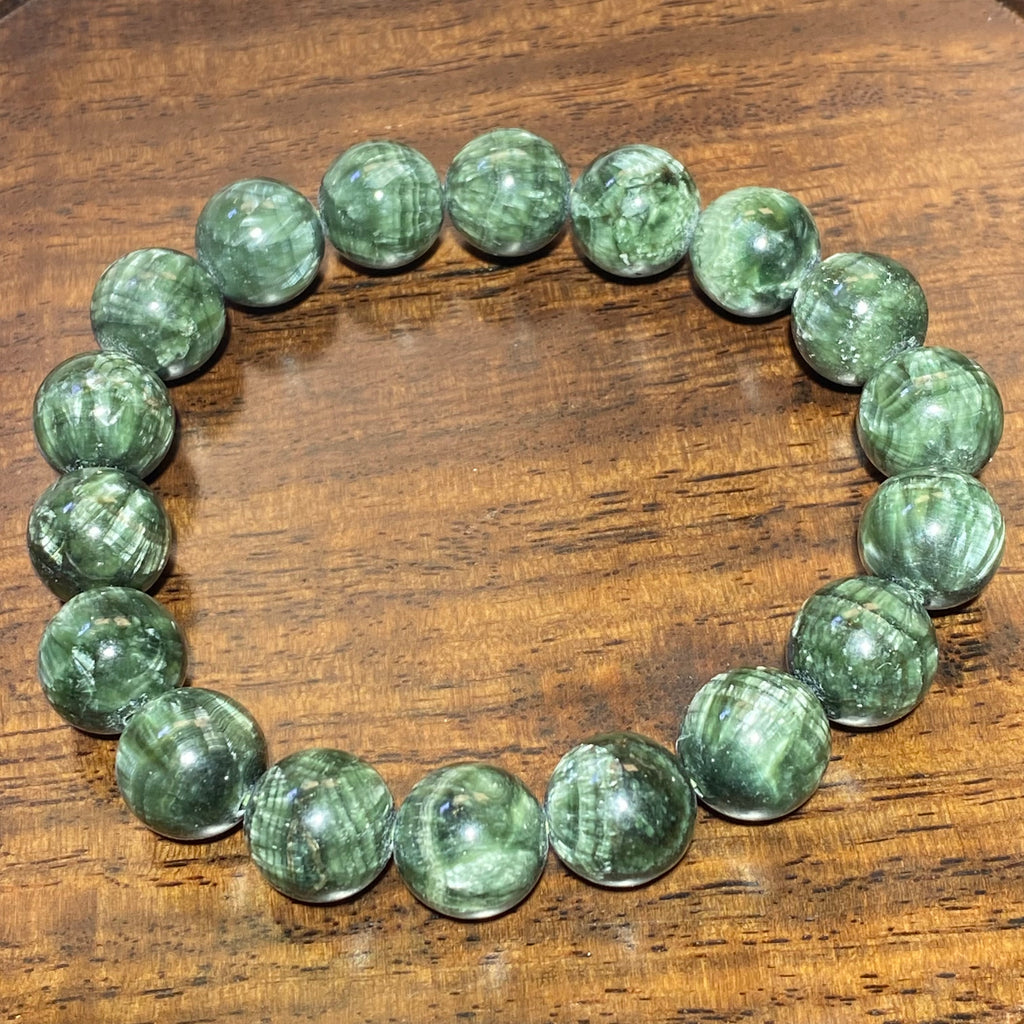 9mm+Seraphinite Bracelets 16cm