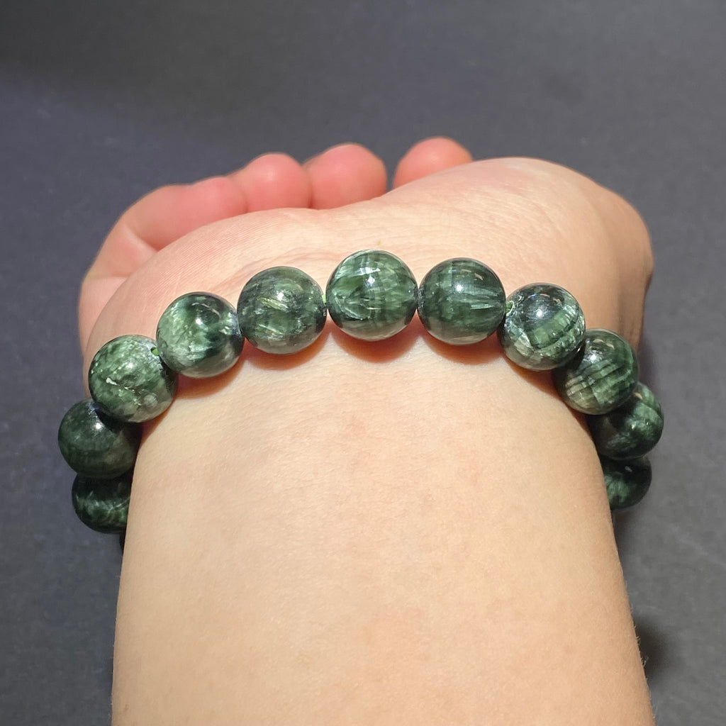 9mm+Seraphinite Bracelets 16cm