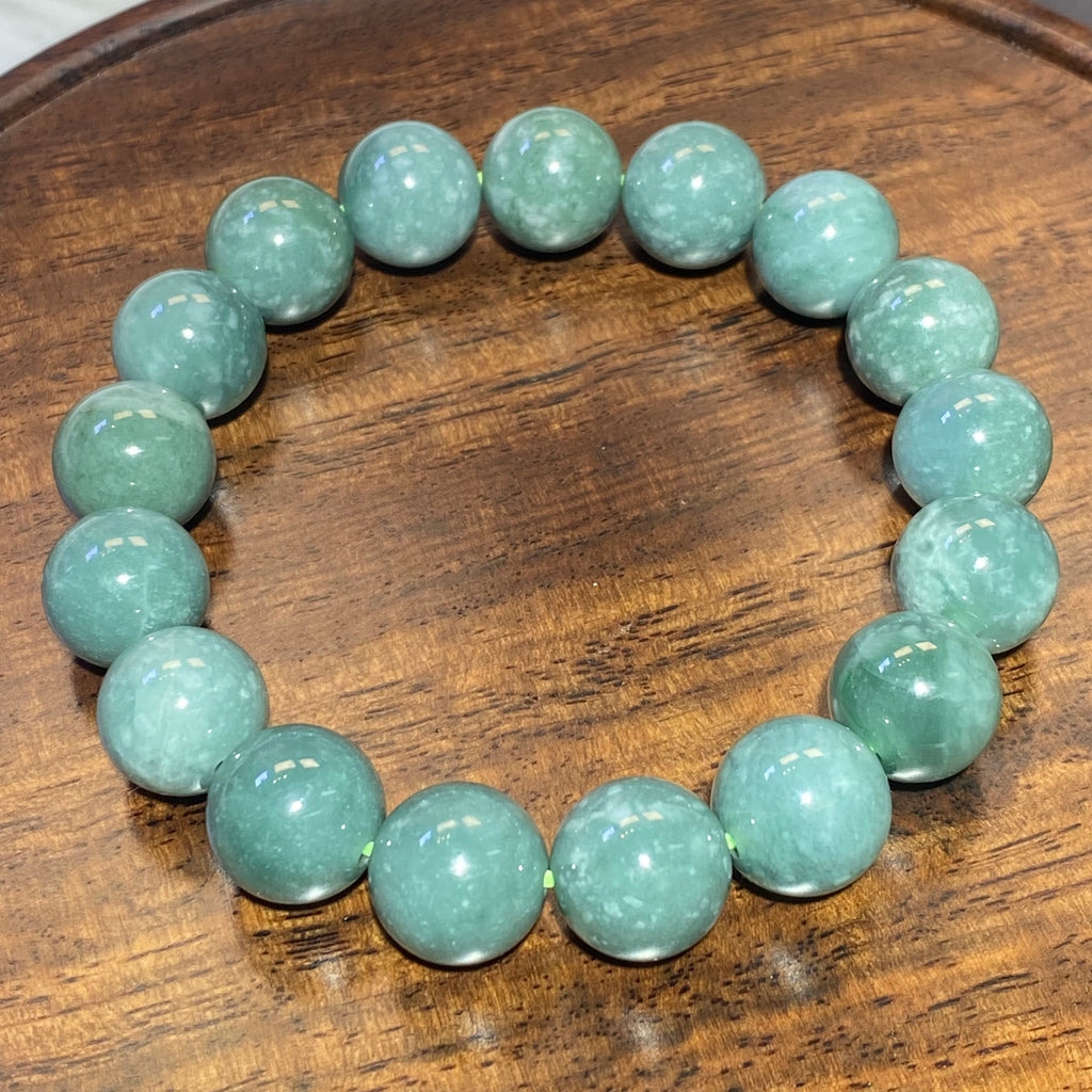 Blue Water Jadeite Bracelets 15-16cm
