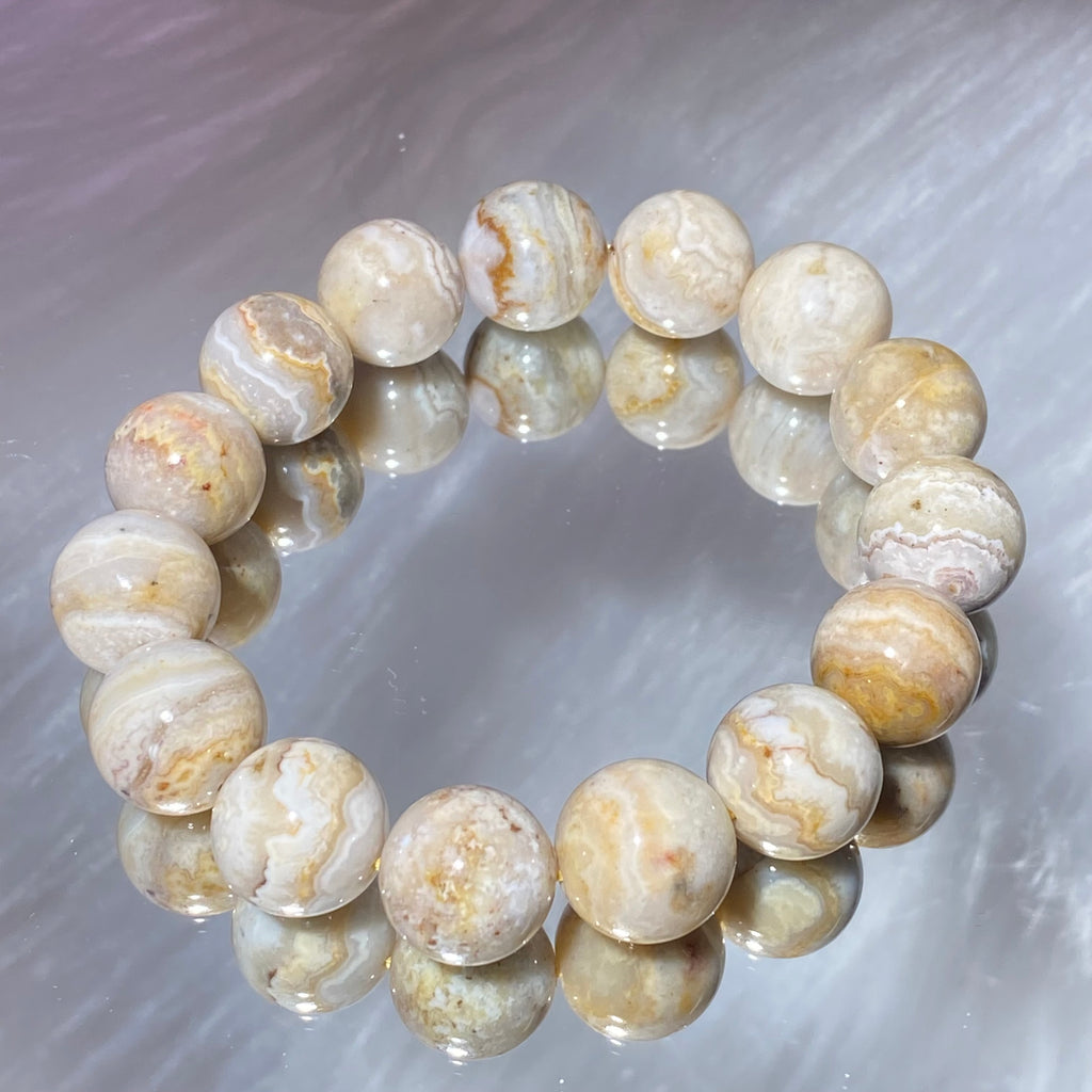 Crazy Lace Agate bracelets 15-16cm