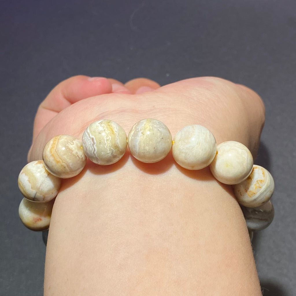 Crazy Lace Agate bracelets 15-16cm
