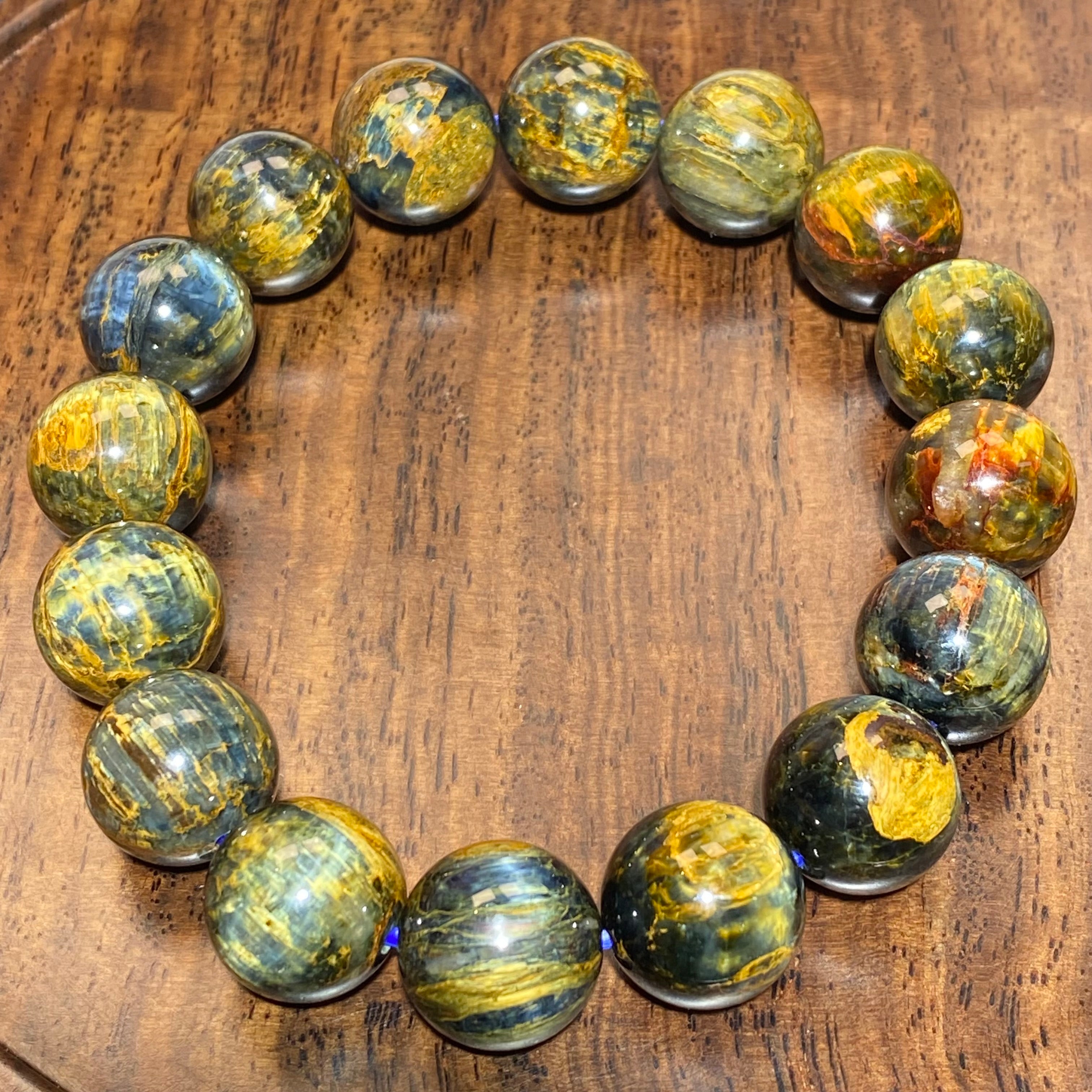Natural Pietersite Bracelets 15-17cm