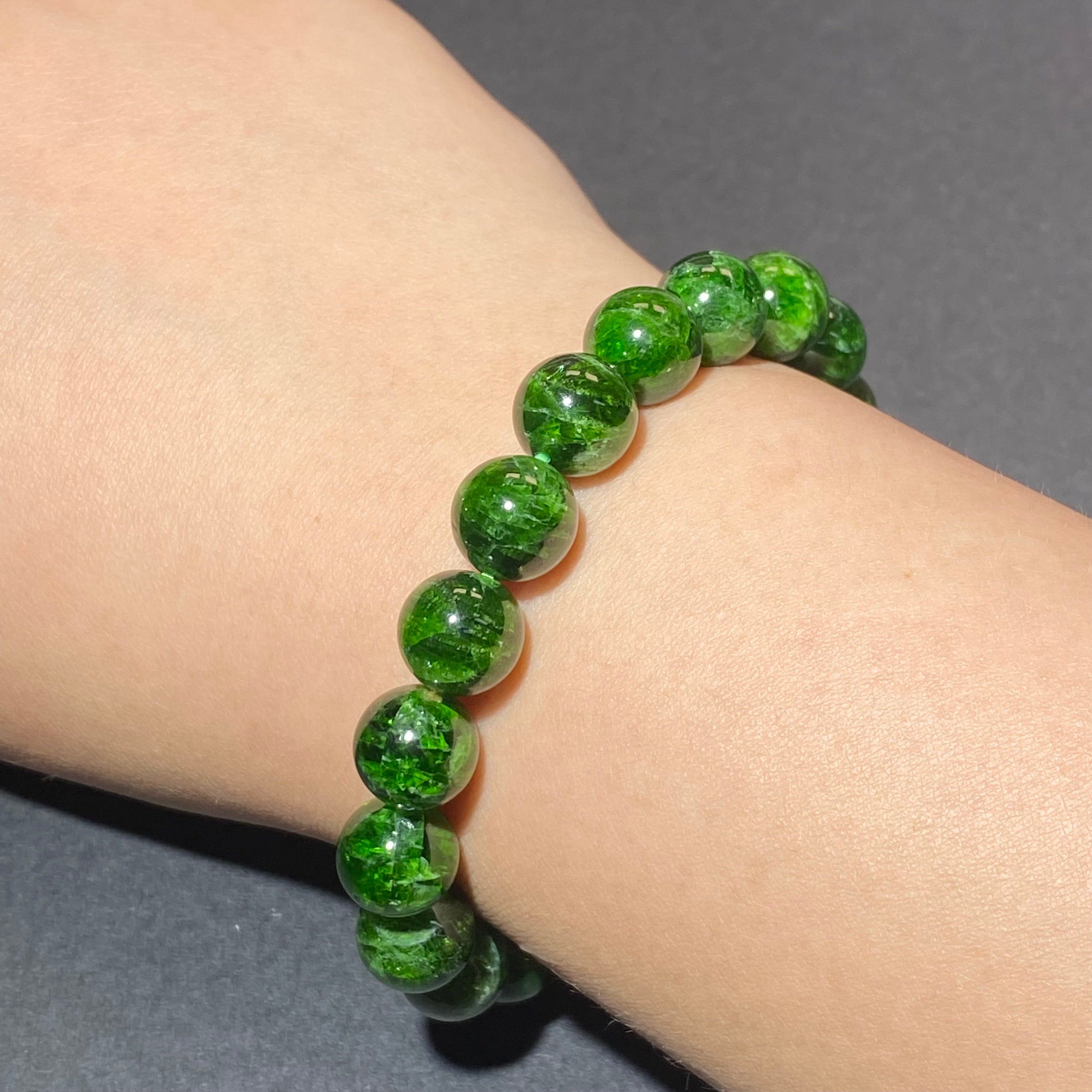 Natural Diopside Bracelets 15-16.5cm
