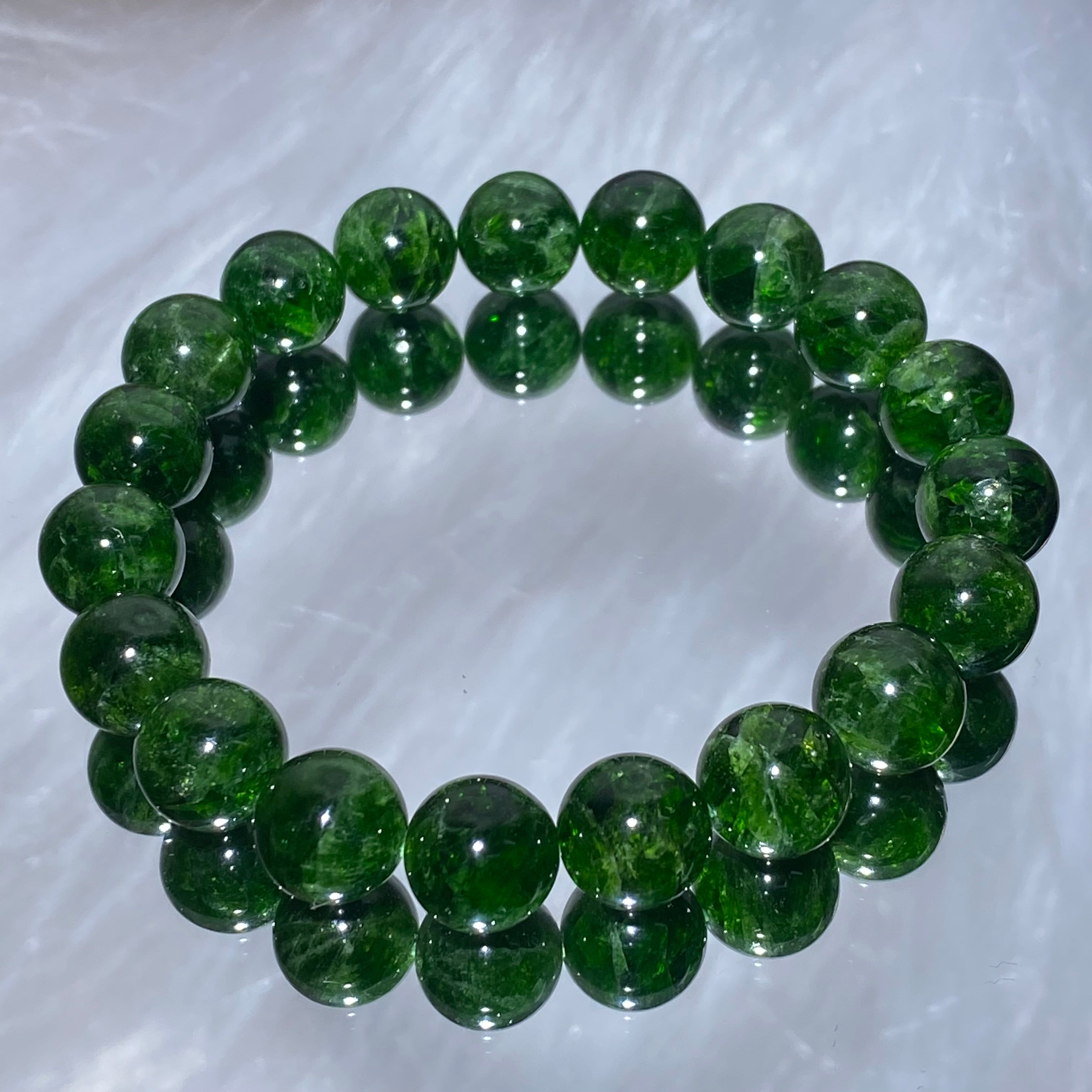 Natural Diopside Bracelets 15-16.5cm