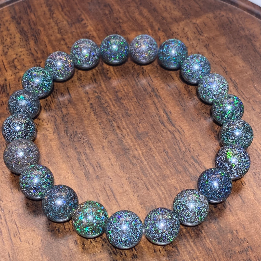 Natural Rainbow Opal Bracelet 15-16cm