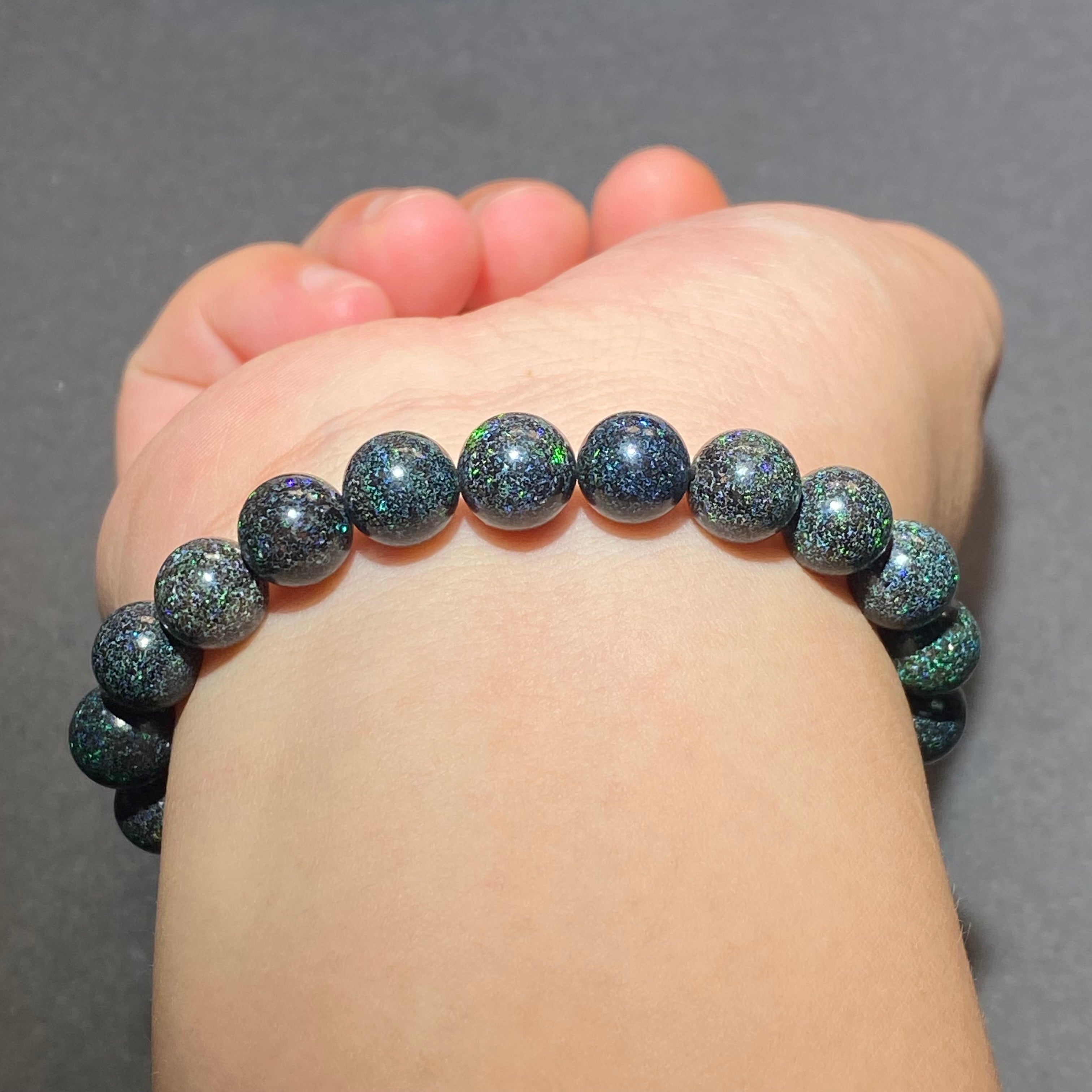 Natural Rainbow Opal Bracelet 15-16cm