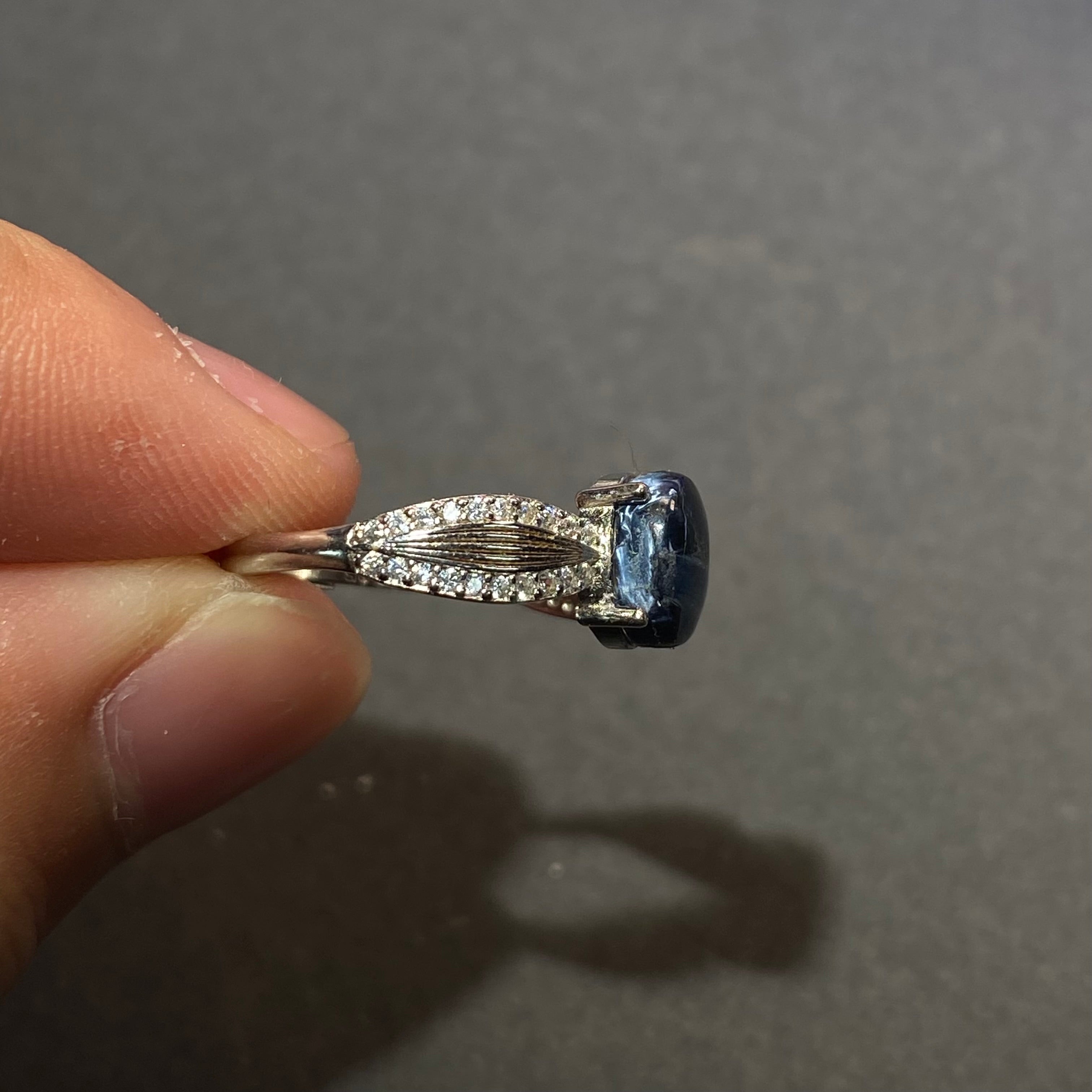 Natural Pietersite S925 Ring