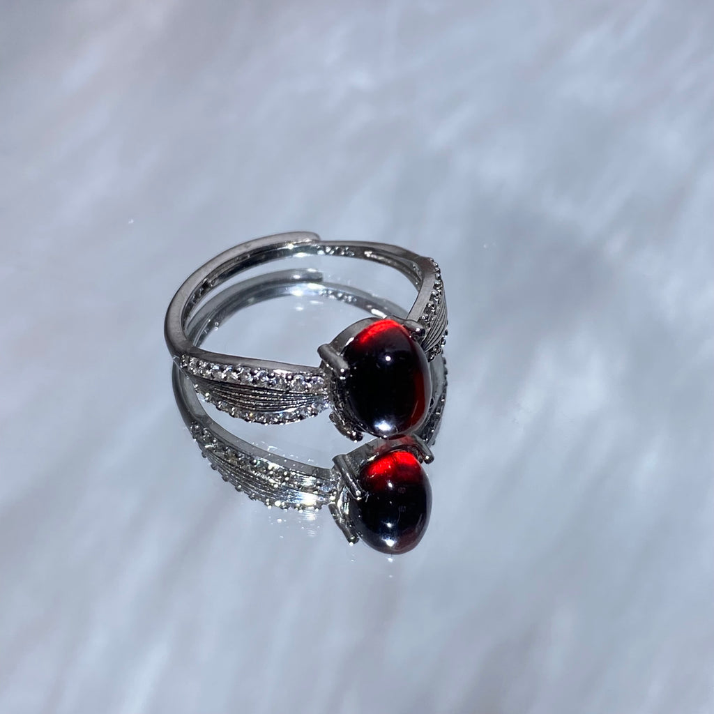 Natural Garnet s925 Ring