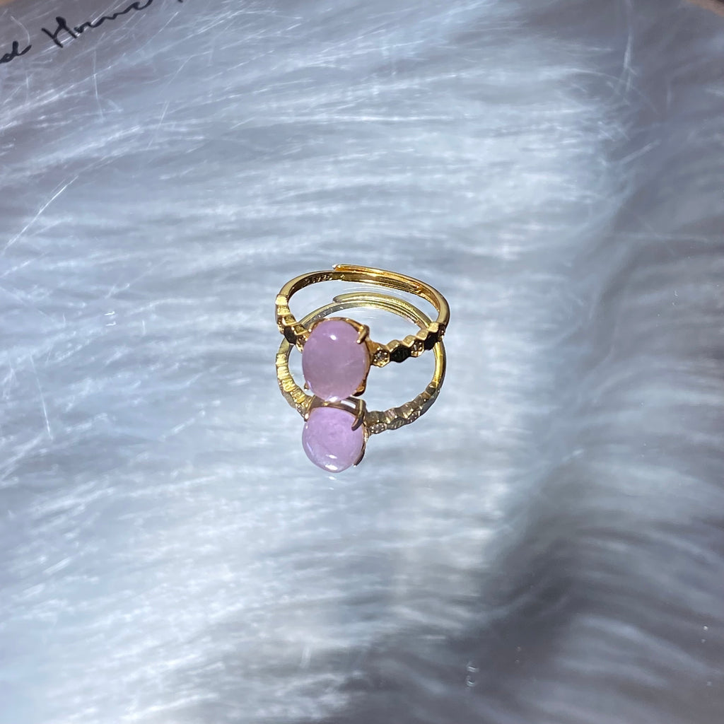 S925 Natural  kunzite