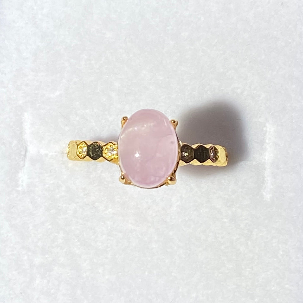 S925 Natural  kunzite