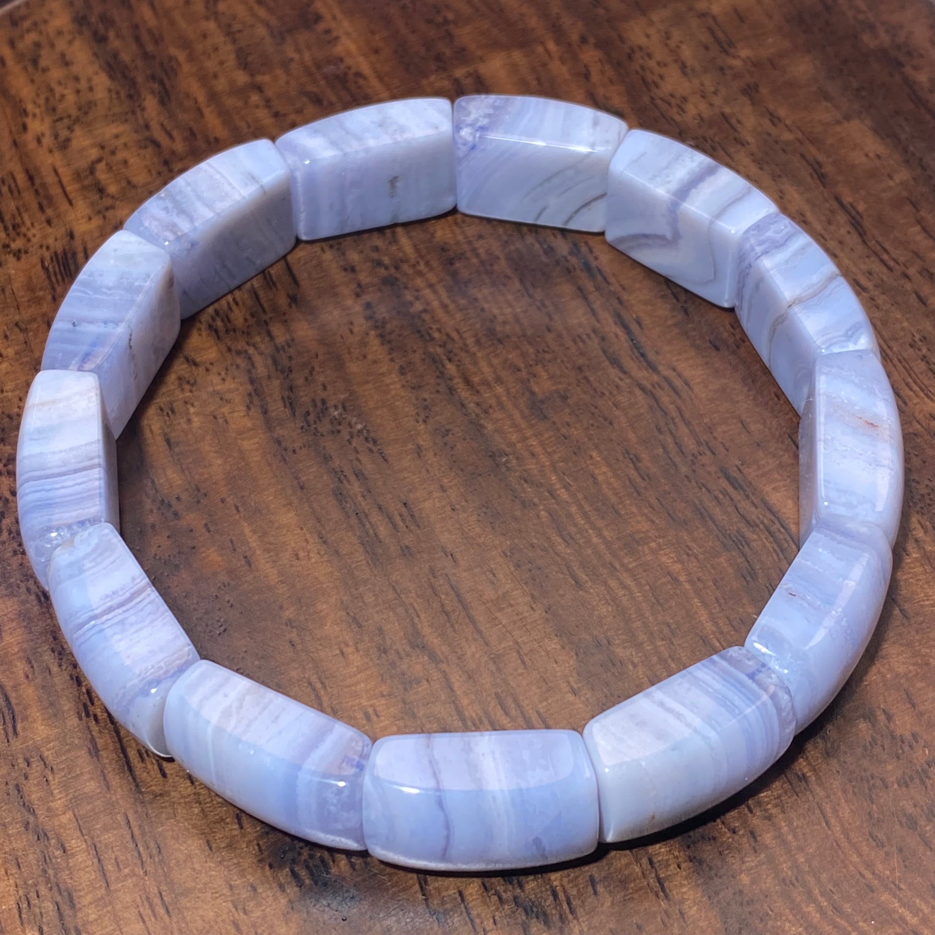 Natural Blue Lace Agate 15-17cm