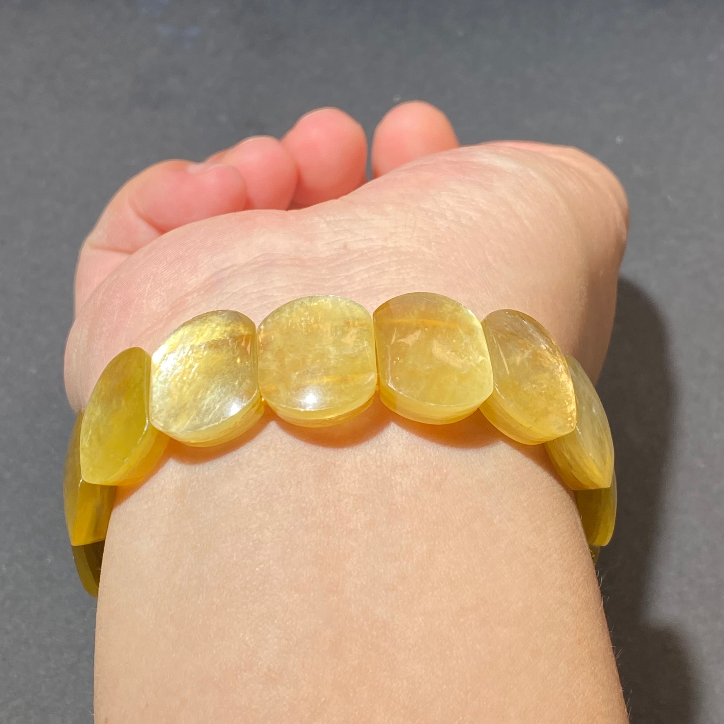 Yellow Lepidolite 15-17cm