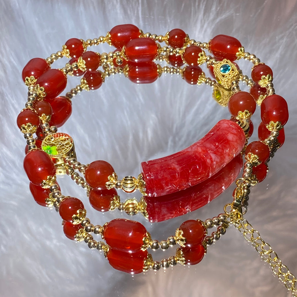 Malay jade Necklaces