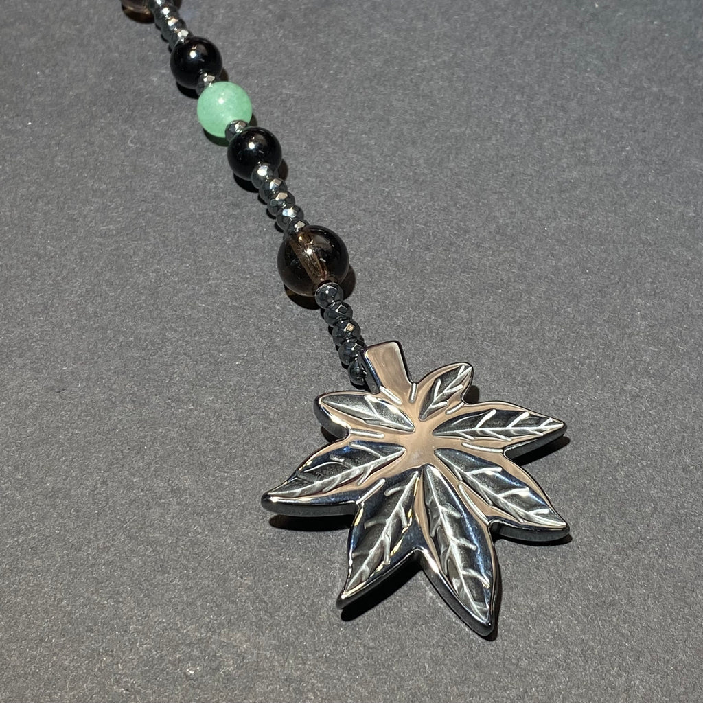 Hematite Green Aventurine Necklaces