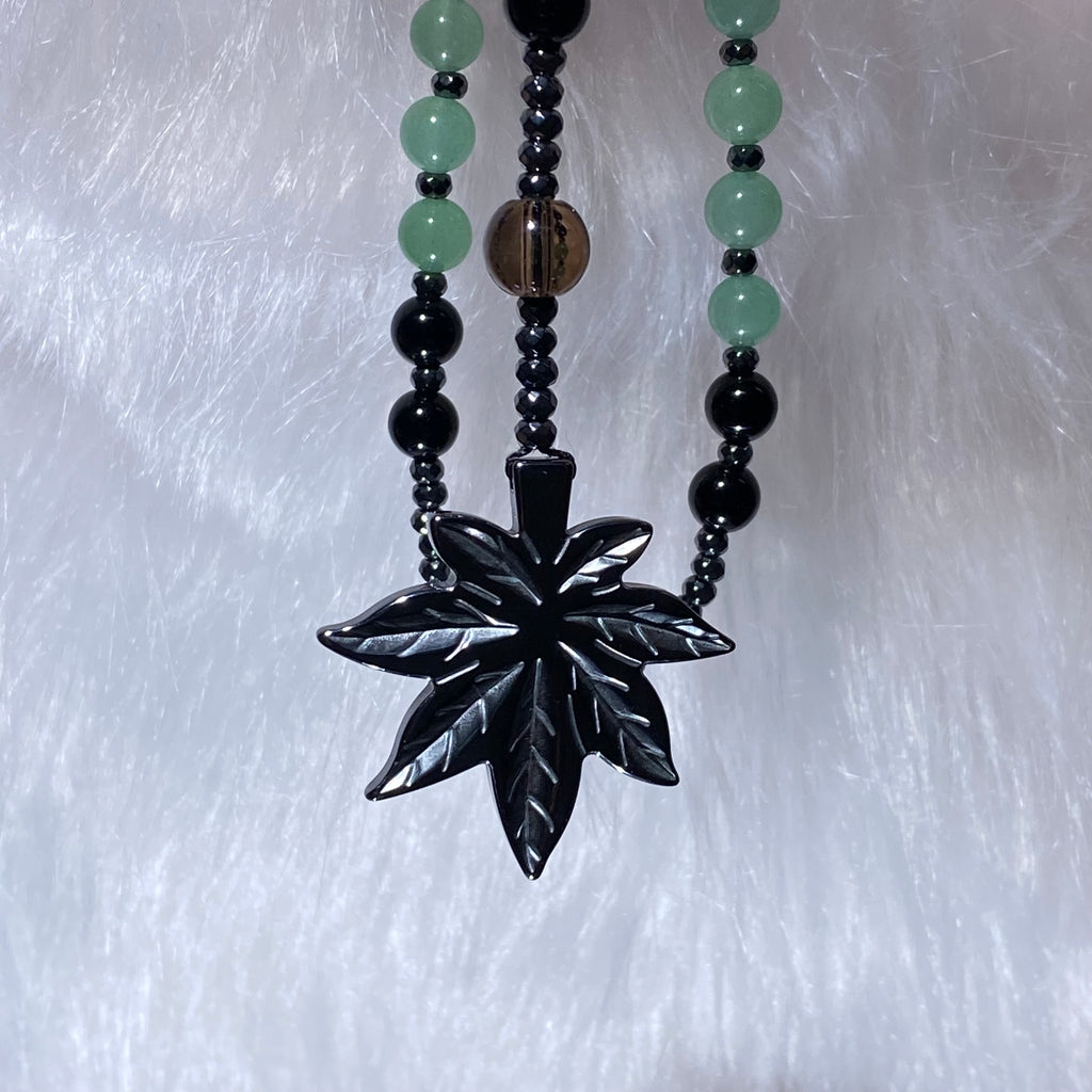 Hematite Green Aventurine Necklaces