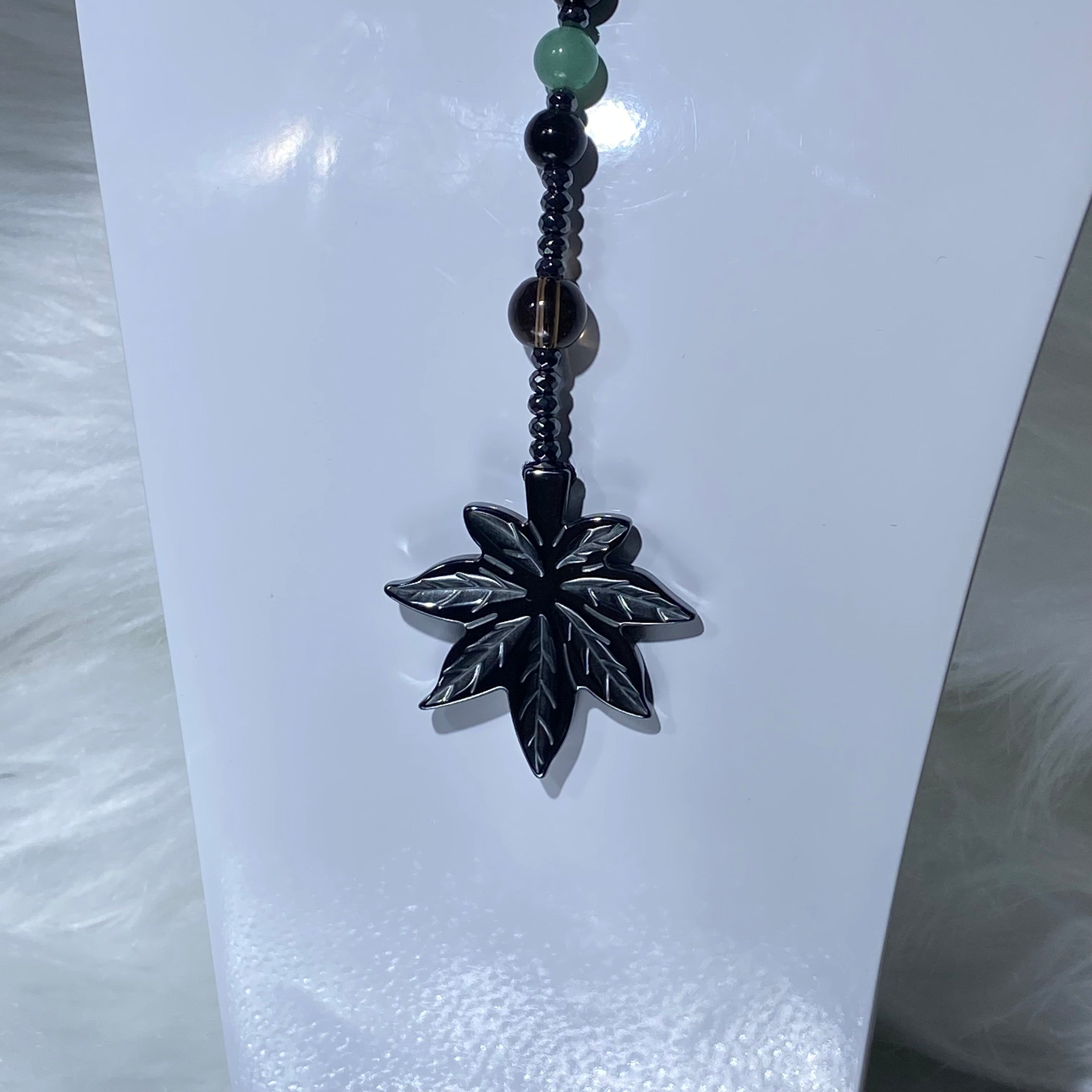 Hematite Green Aventurine Necklaces