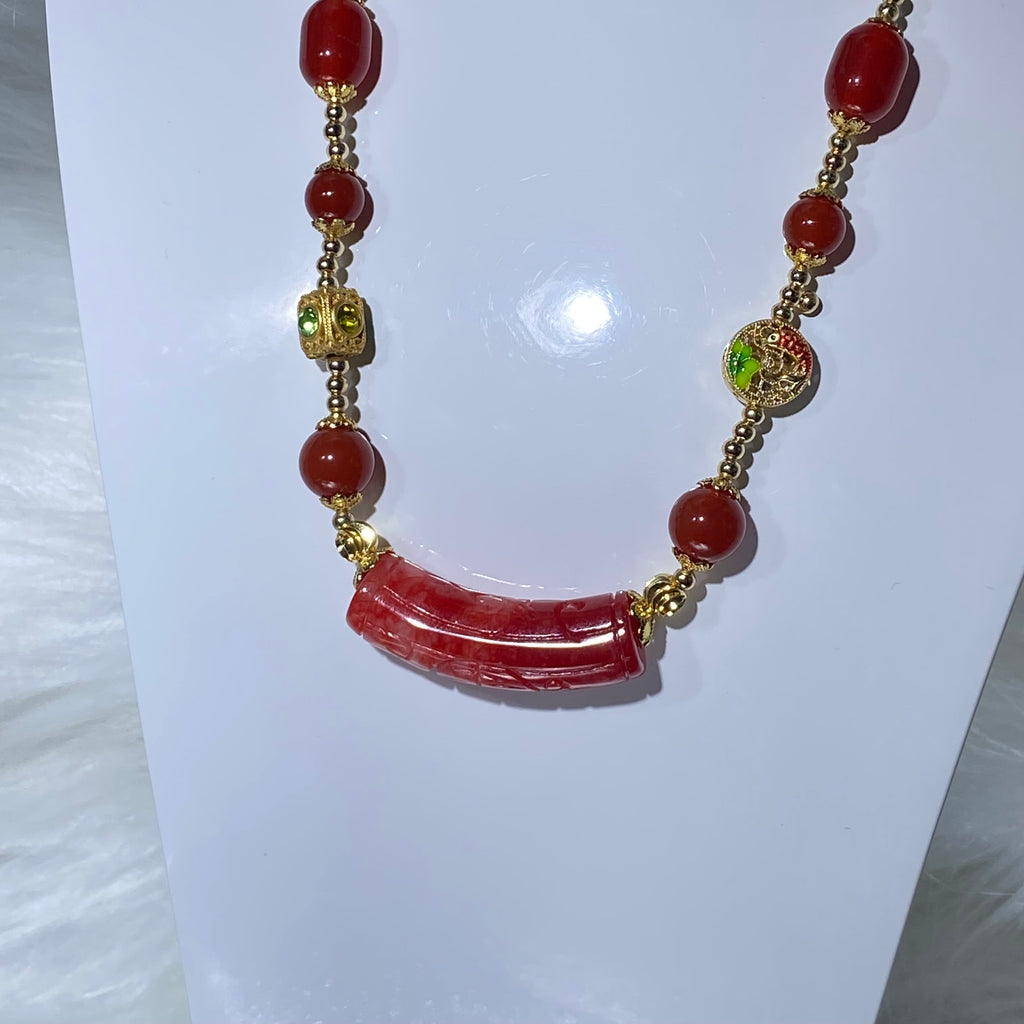 Malay jade Necklaces