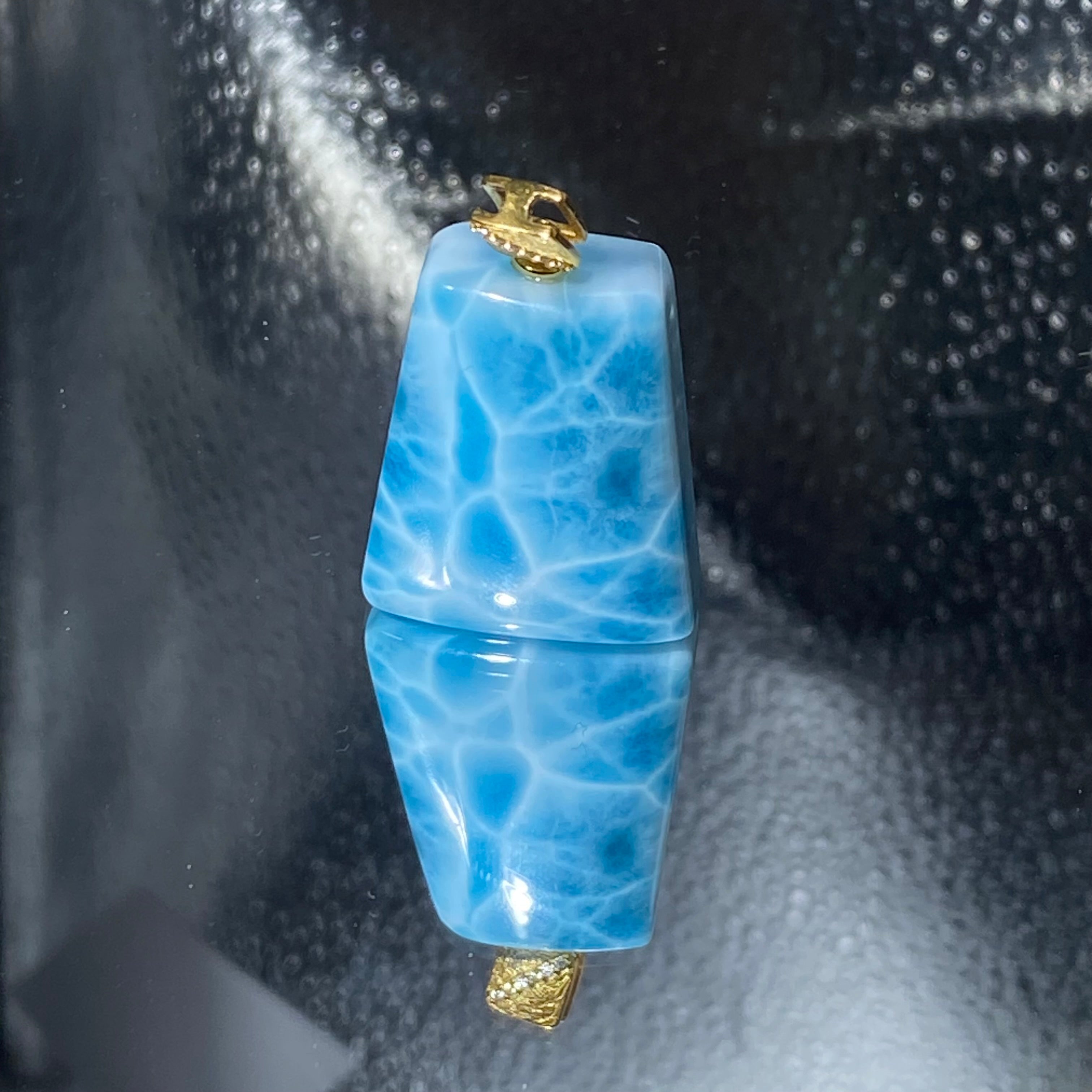 Natural Larimar s925 Pendant