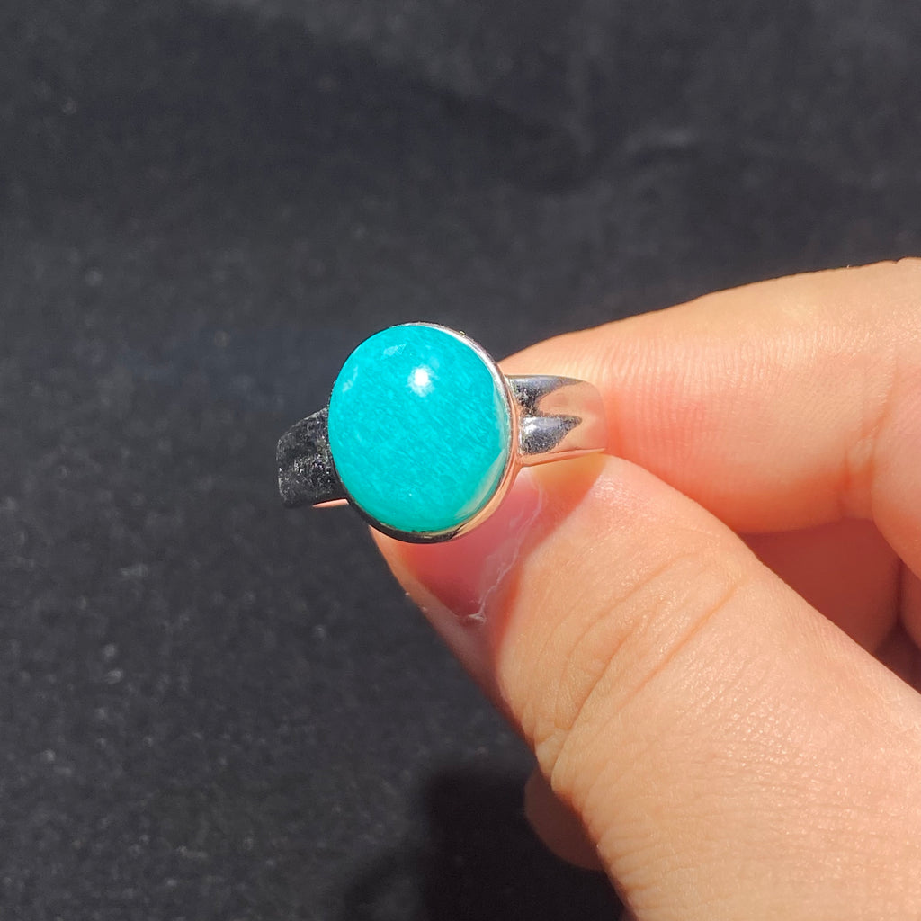 Amazonite S925 Ring