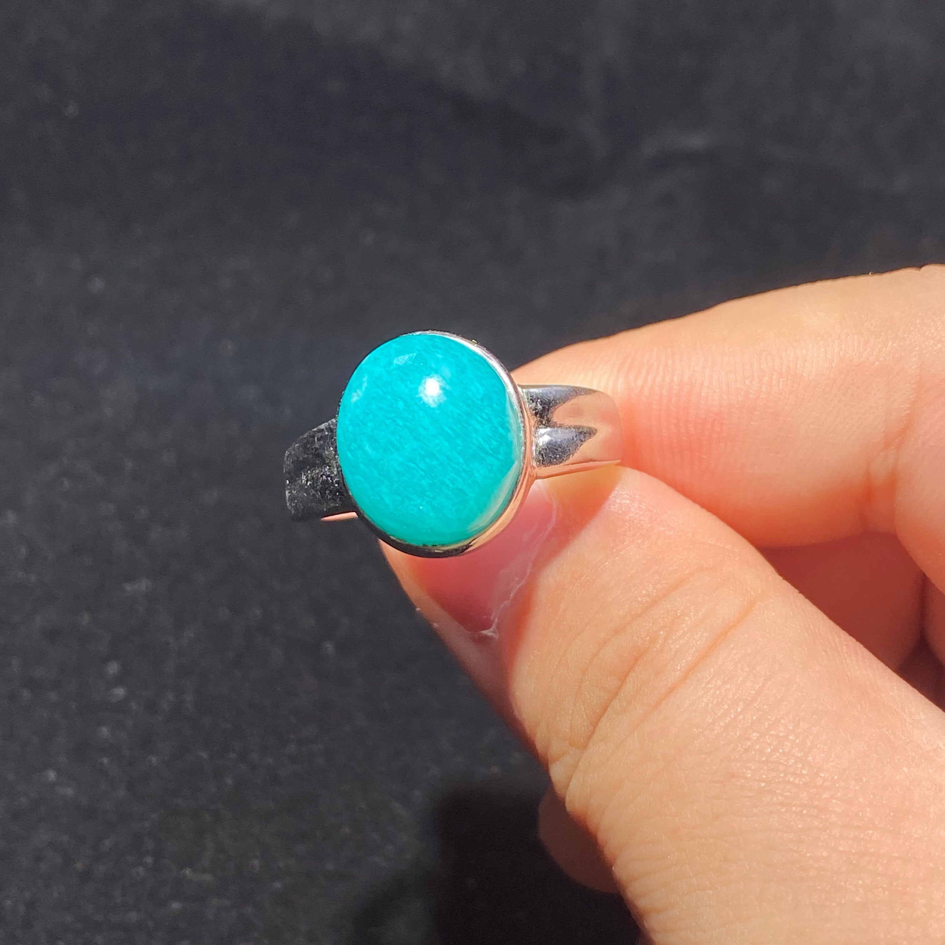 Amazonite S925 Ring