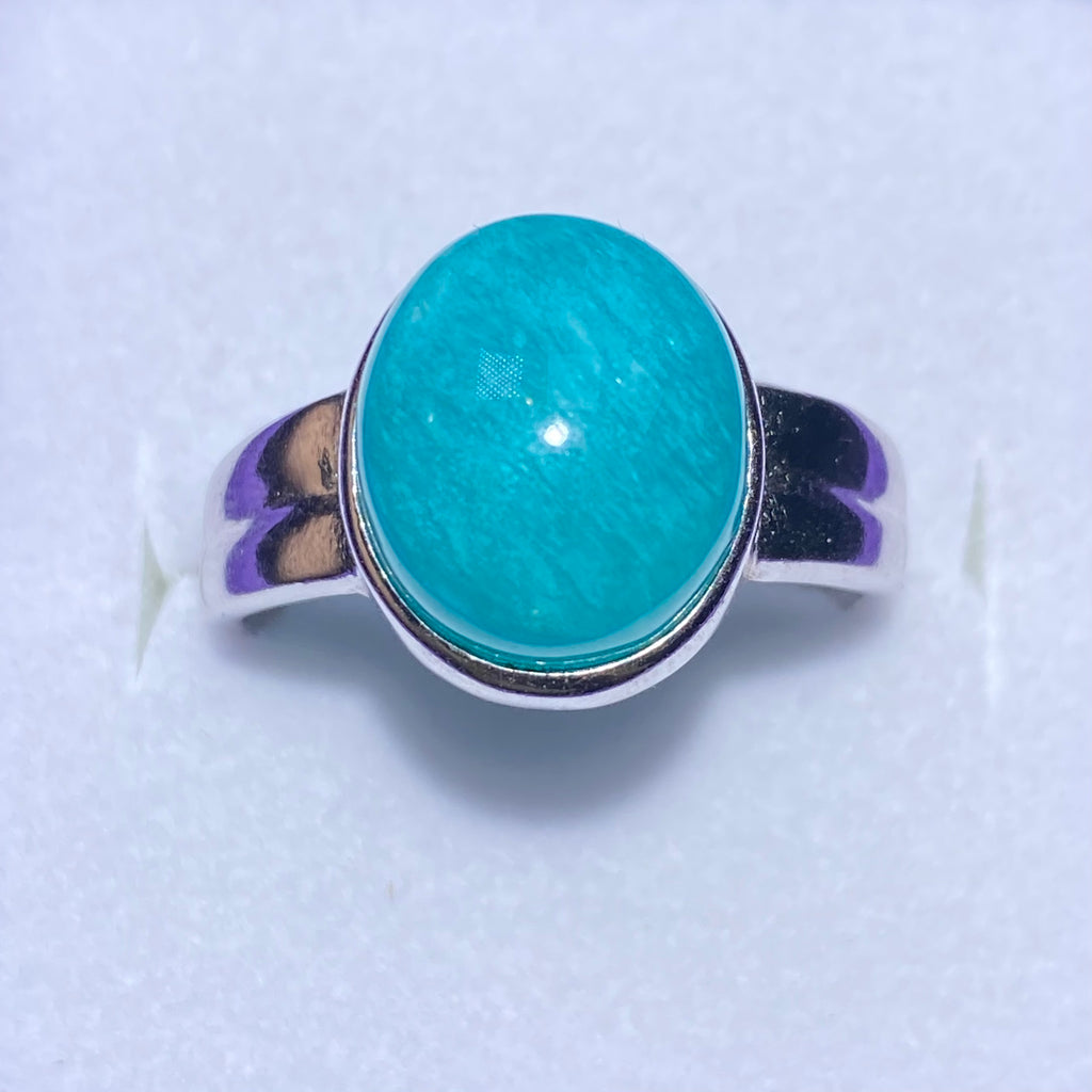 Amazonite S925 Ring